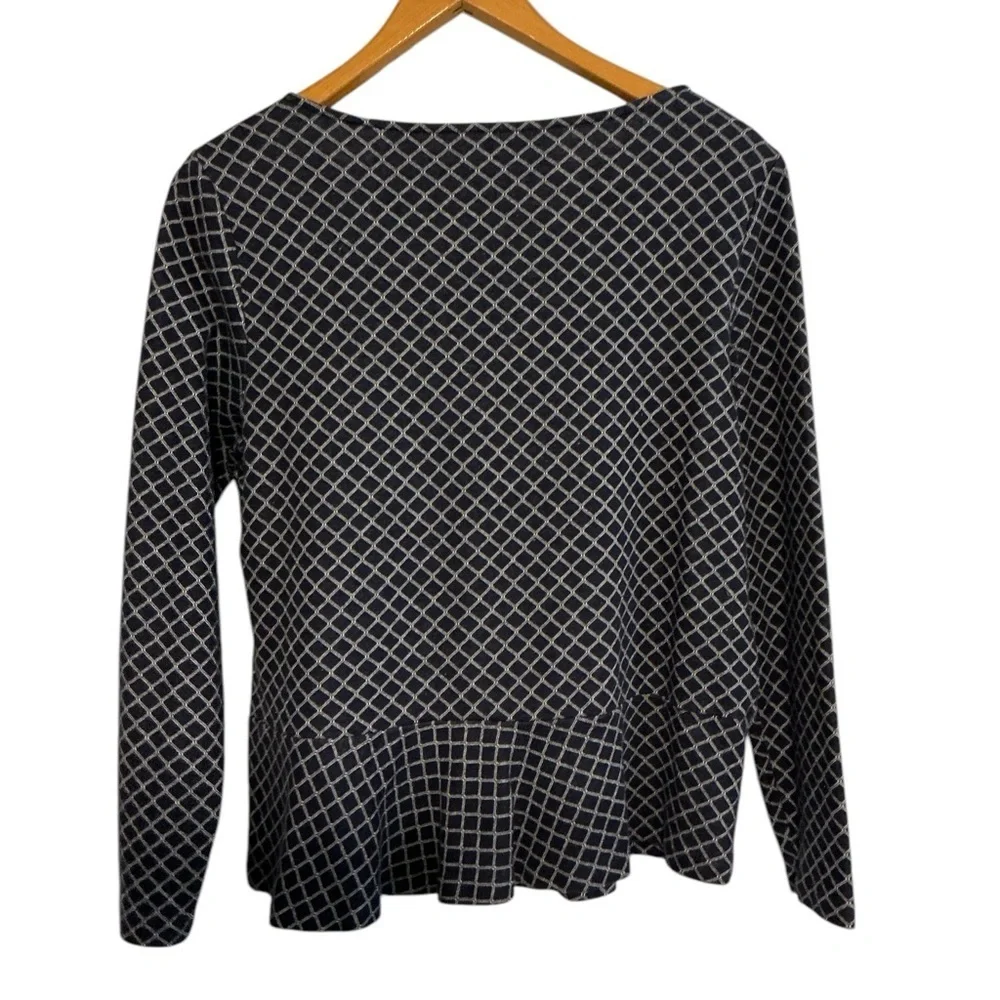 Talbot‎ blue with white argyle designed size L